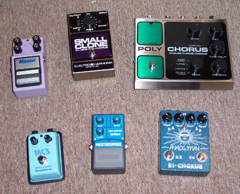 Dr tone. Analog Chorus. BENRIGNER Chorus Pedal. Analogman Fuzz.