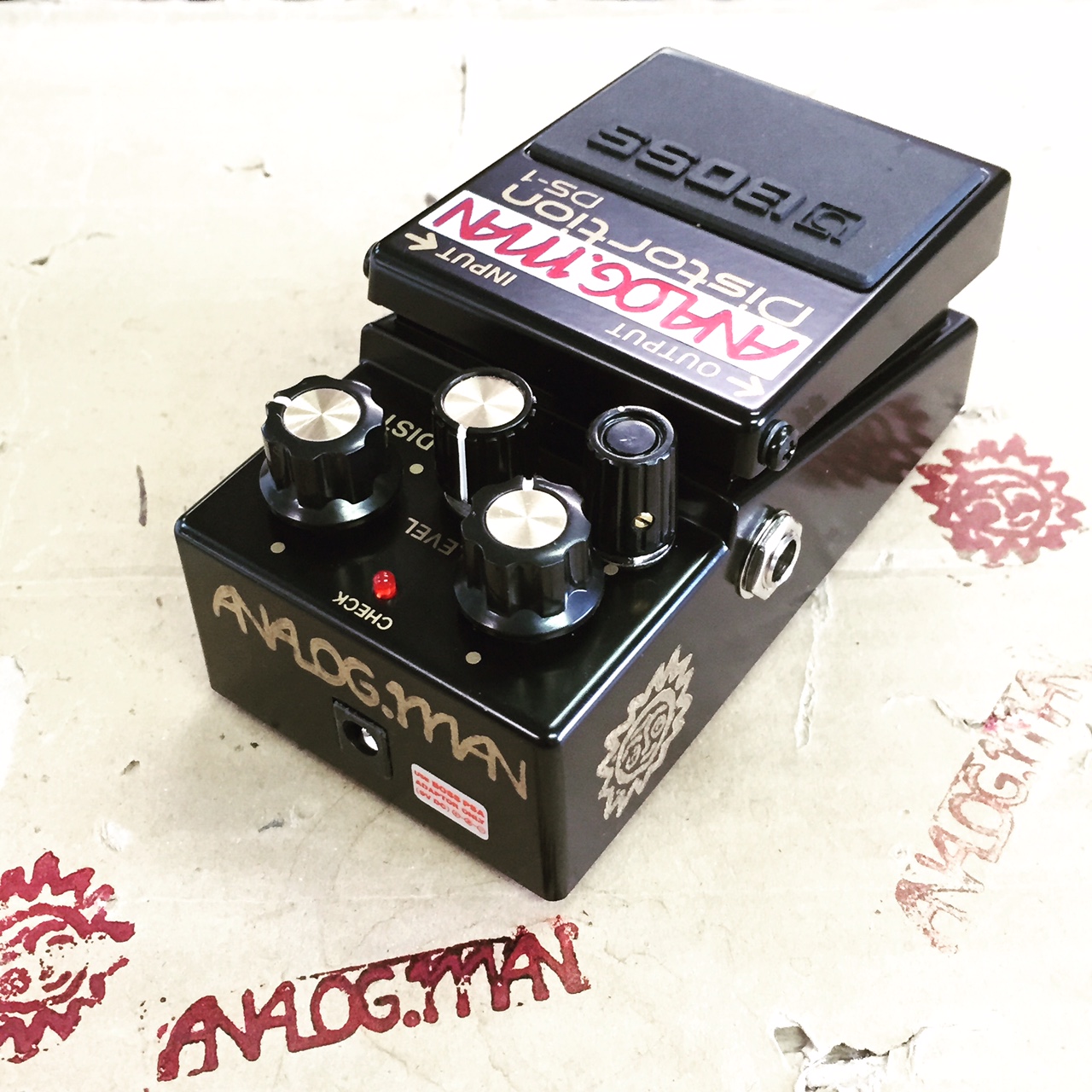 ANALOG MAN BOSS DS-1 Mod Pro 】 - エフェクター、PA機器