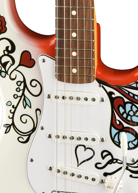 Legendary Tones   The Fender Jimi Hendrix Monterey Stratocaster