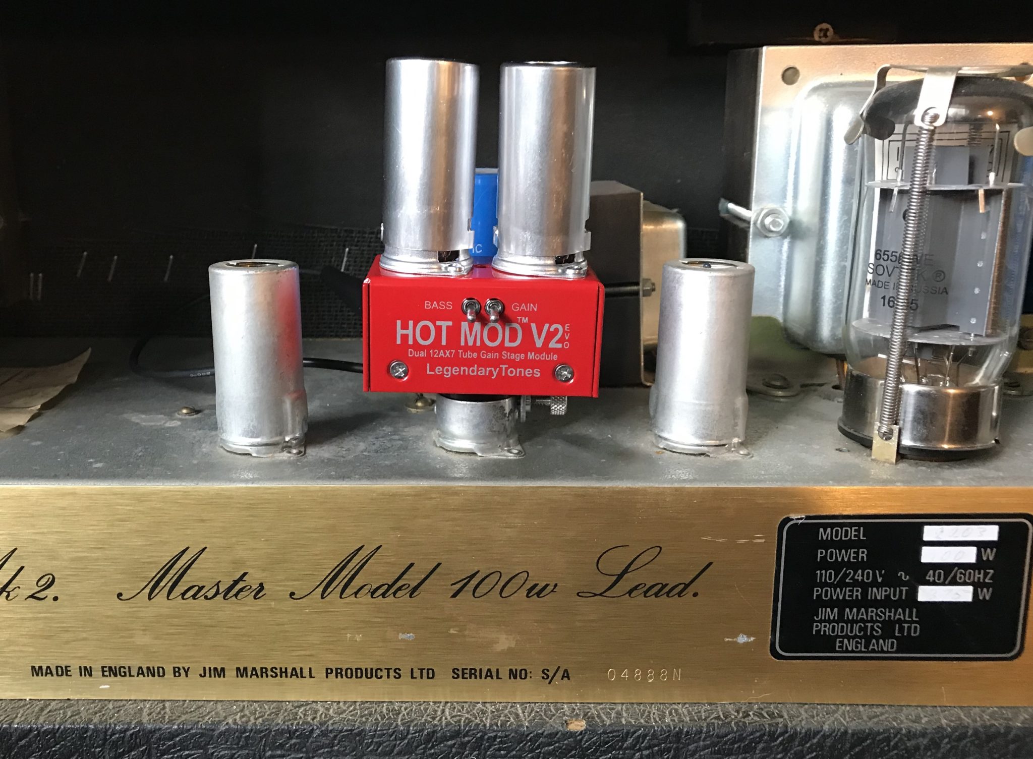 Legendary Tones - HOT MOD V2 EVO: The Ultimate Marshall High-Gain Plug ...
